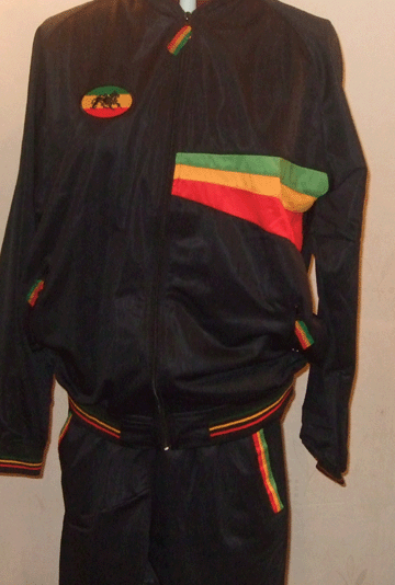 TRS Red, Gold & Green Track Suit