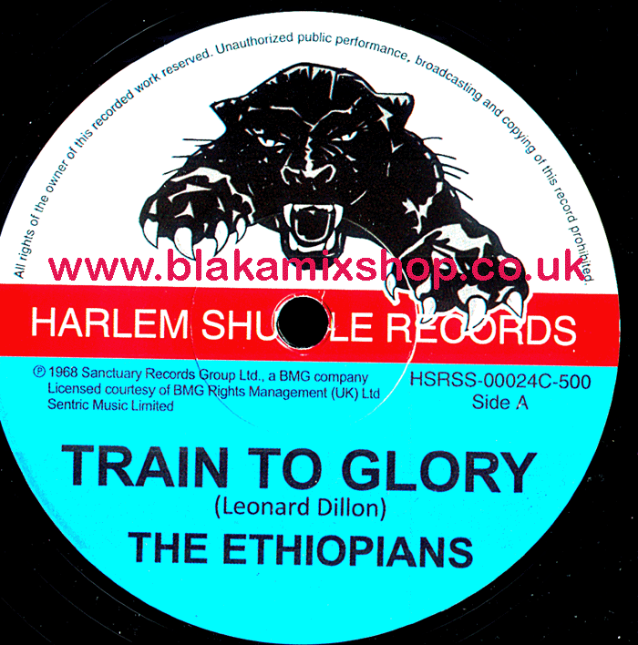 7" Train To Glory/Mek You Go On So THE ETHIOPIANS
