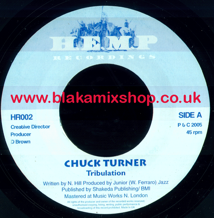 7" Tribulation/Version CHUCK TURNER