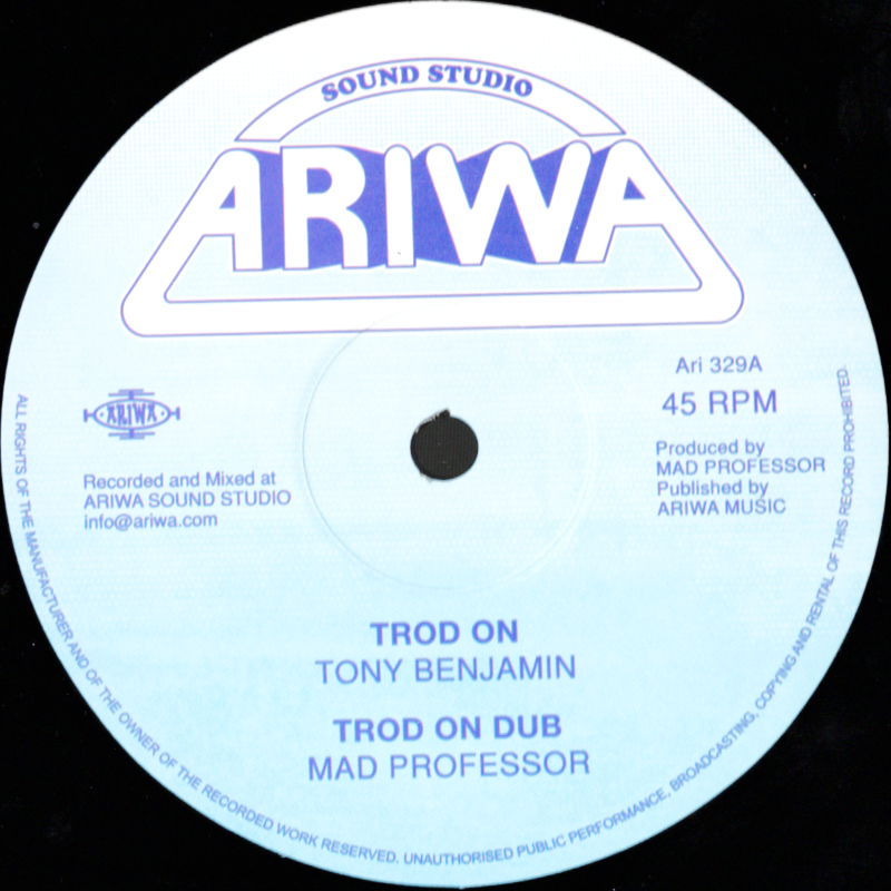 12" Trod On/Courantyne River- TONY BENJAMIN/MAD PROFESSOR