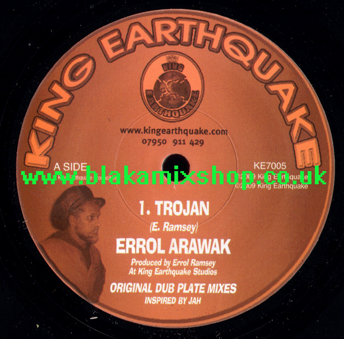 7" Trojan/Version- ERROL ARAWAK