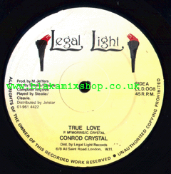 12" True Love/Good Looking Baby - CONROD CRYSTAL/TRISTON PALMER