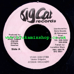 7" Turn Him Over/Version JUNIOR DELGADO