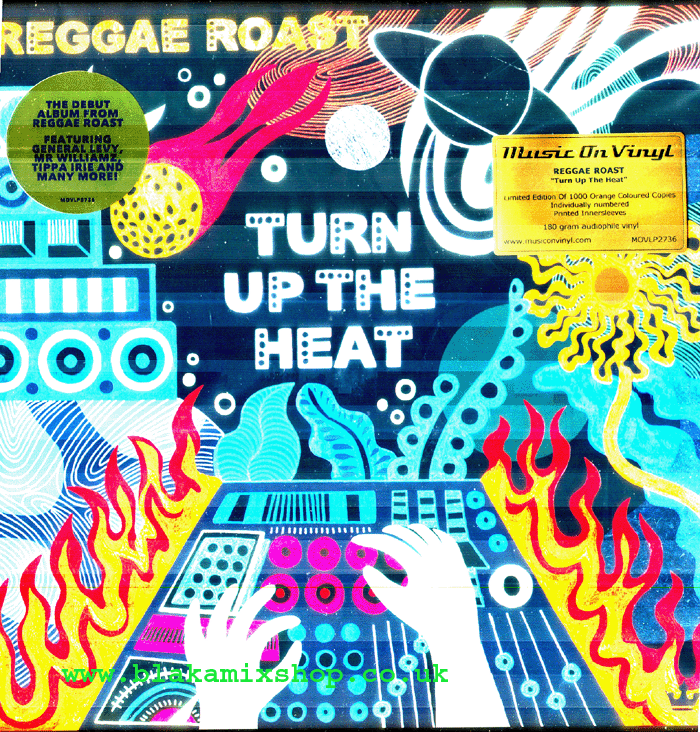 2XLP Turn Up The Heat REGGAE ROAST VARIOUS ARTIST