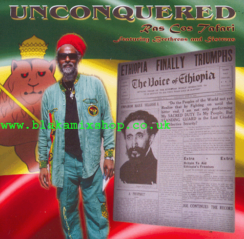 CD Unconquered RAS COS TAFARI