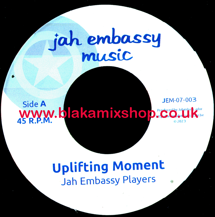 7" Uplifting Moment/Uplifting Dub JAH EMBASSY PLAYERS