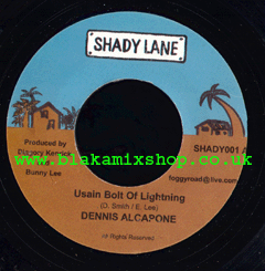 7" Usain Bolt Of Lightning/Version - DENNIS ALCAPONE