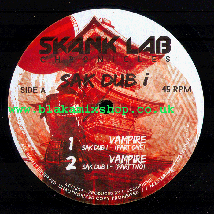 10" Vampire/Forward Dub SAK DUB I