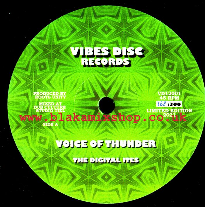 12" Voice Of Thunder/Jah Victory THE DIGITAL ITES