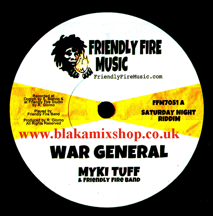 7" War General/Mini Bus Man MYKI TUFF/TIPPA IRIE