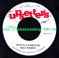 7" War In A Babylon/Version MAX ROMEO