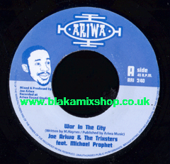 7" War In The City/Dub JOE ARIWA/THE TRIXSTERS feat. MICHAEL P