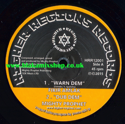 12" Warn Dem/Jump For Joy FIKIR AMLAK/ISIAH MENTOR