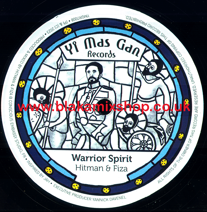 7" Warrior Spirit/Dub HITMAN & RIZA
