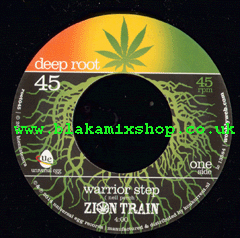 7" Warrior Step/Dub ZION TRAIN