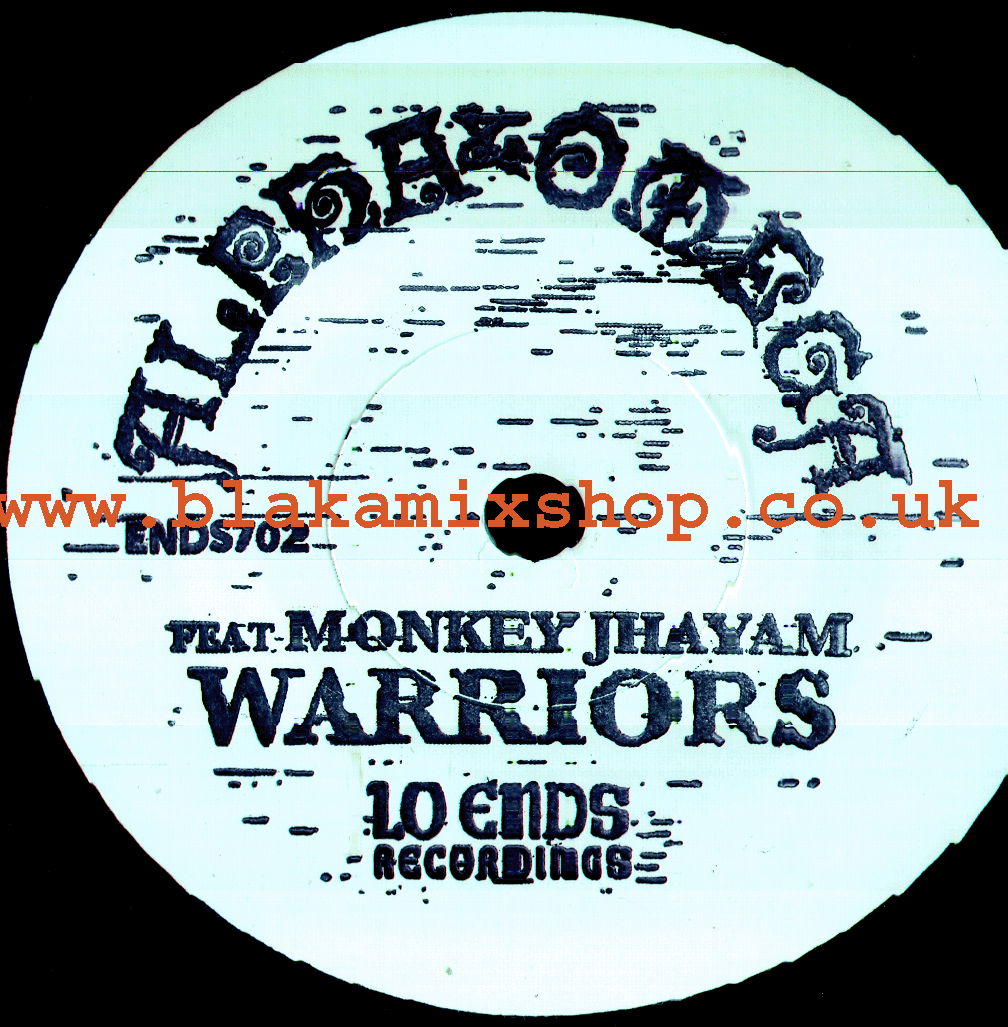 7" Warriors/Dub ALPHA & OMEGA ft MONKEY JHAYAM