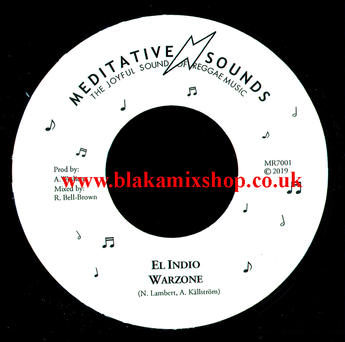 7" Warzone/Dub EL INDIO