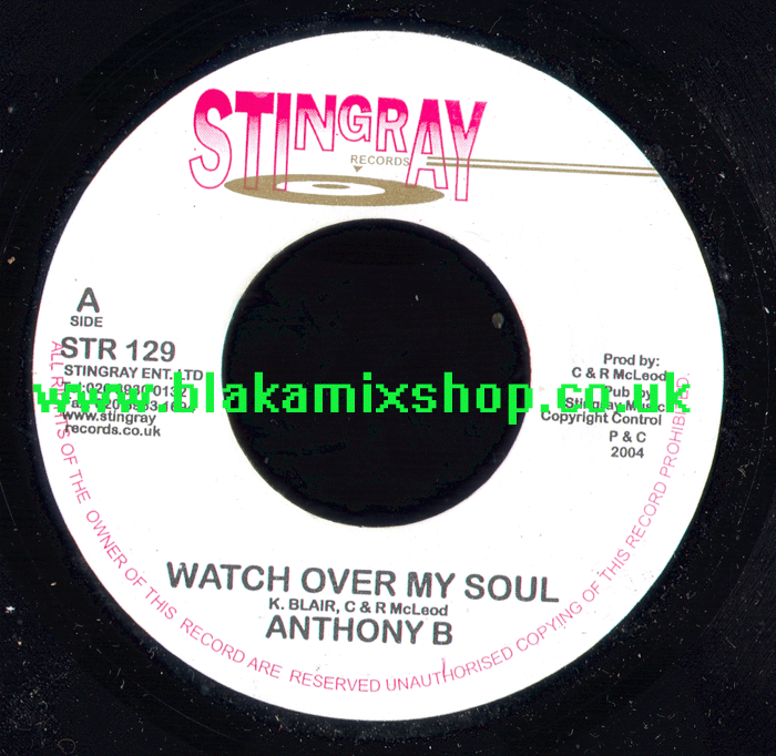 7" Watch Over My Soul/Meditation Dub ANTHONY B