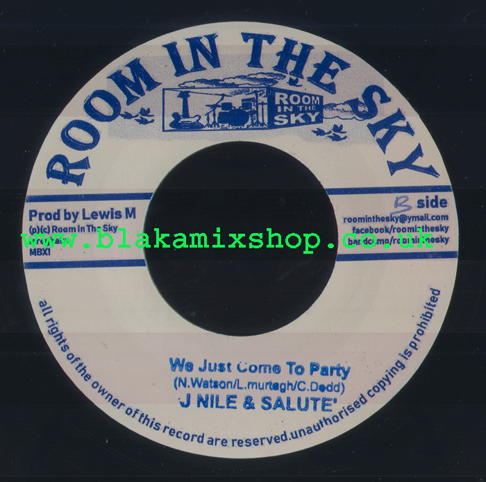 7" We Just Come To Party/Version J. NILE & SALUTE