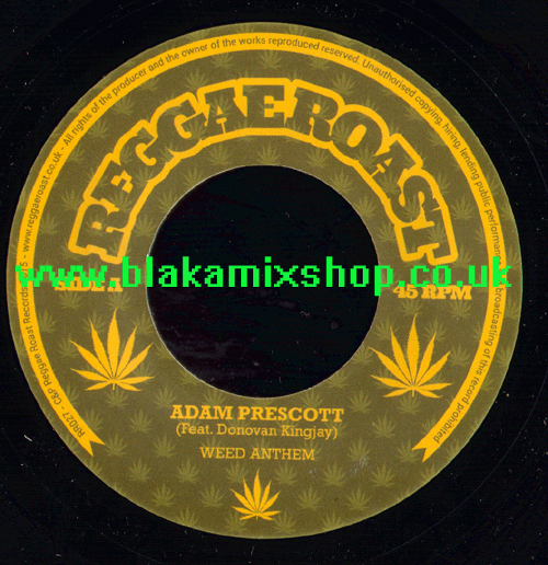 7" Weed Anthem/A Melodica Version DONOVAN KINGJAY/ADDIS PABLO