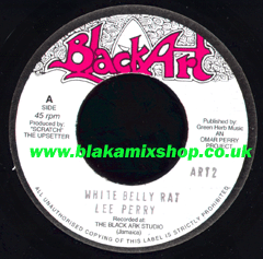 7" White Belly Rat/Version LEE PERRY