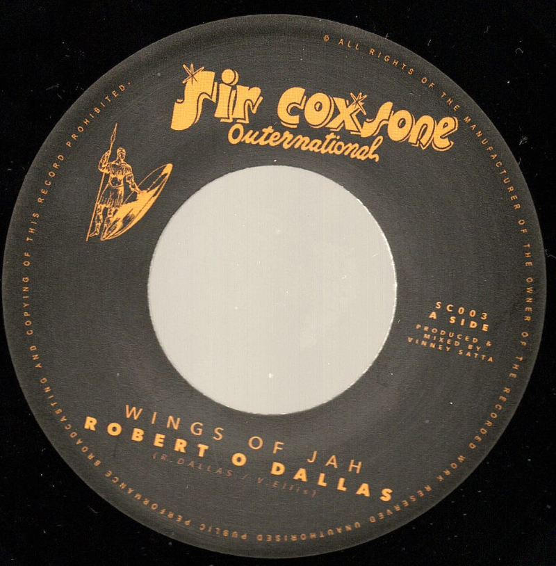 7" Wings Of Jah/Dub ROBERT DALLAS