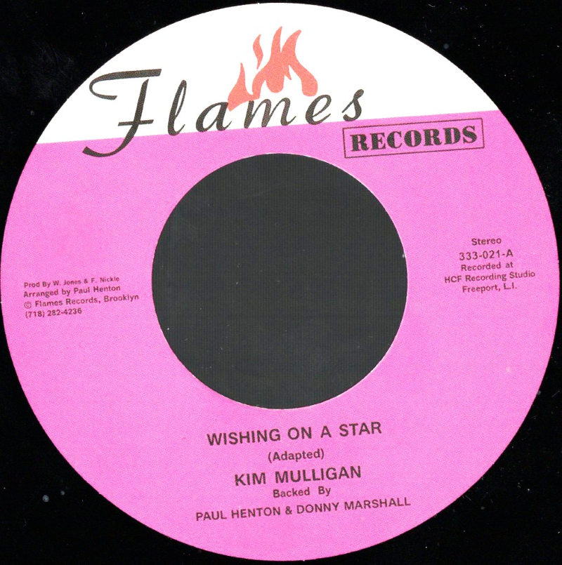 7" Wishing On A Star/Version- KIM MULLIGAN