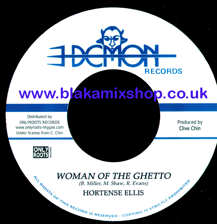 7" Woman Of The Ghetto/Version HORTENSE ELLIS