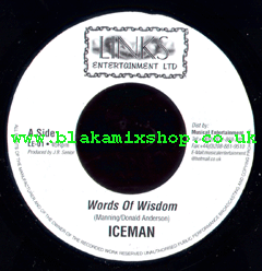 7" Words Of Wisdom/Version - ICEMAN