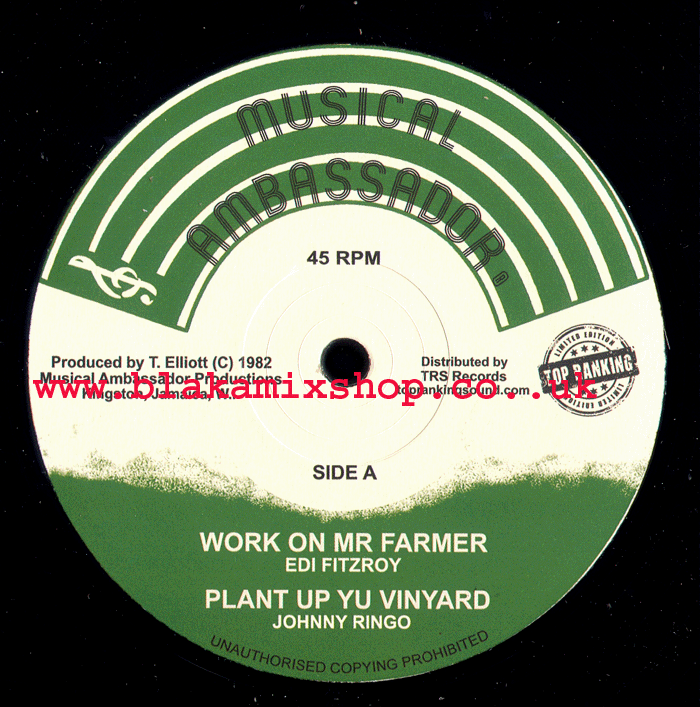 12" Work On Mr Farmer EP EDI FITZROY/JOHNNY RINGO/LATTY GUZANG