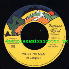 7" Working Man/Version AL CAMPBELL