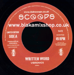 7" Written Words/Version VIBRONICS