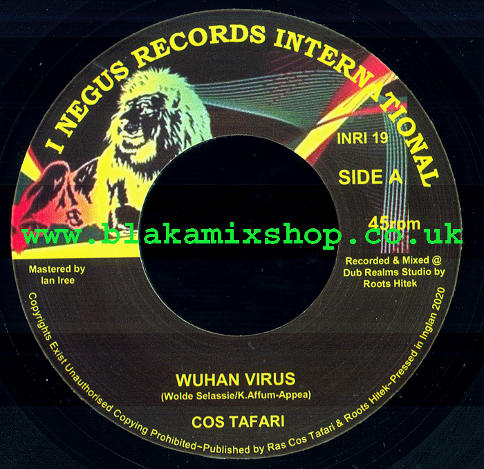 7" Wuhan Virus/Dub COS TAFARI