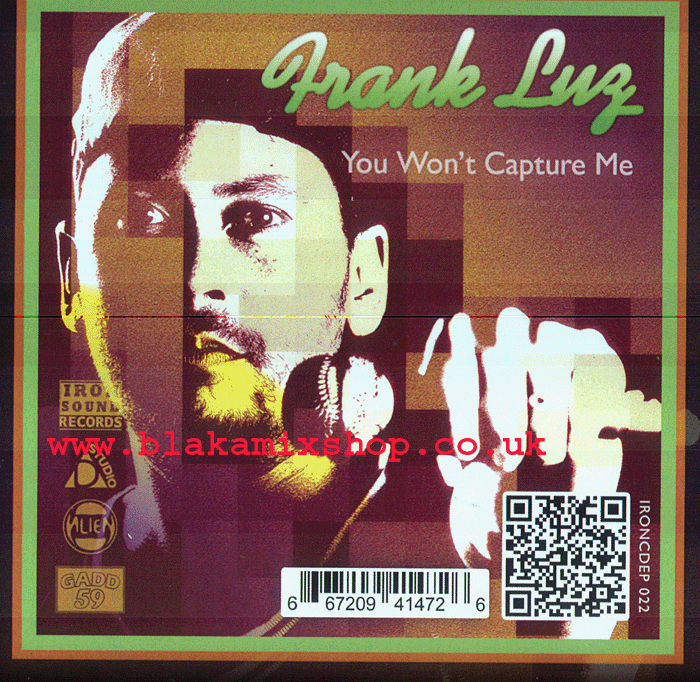 CD You Won't Capture Me FRANK LUZ