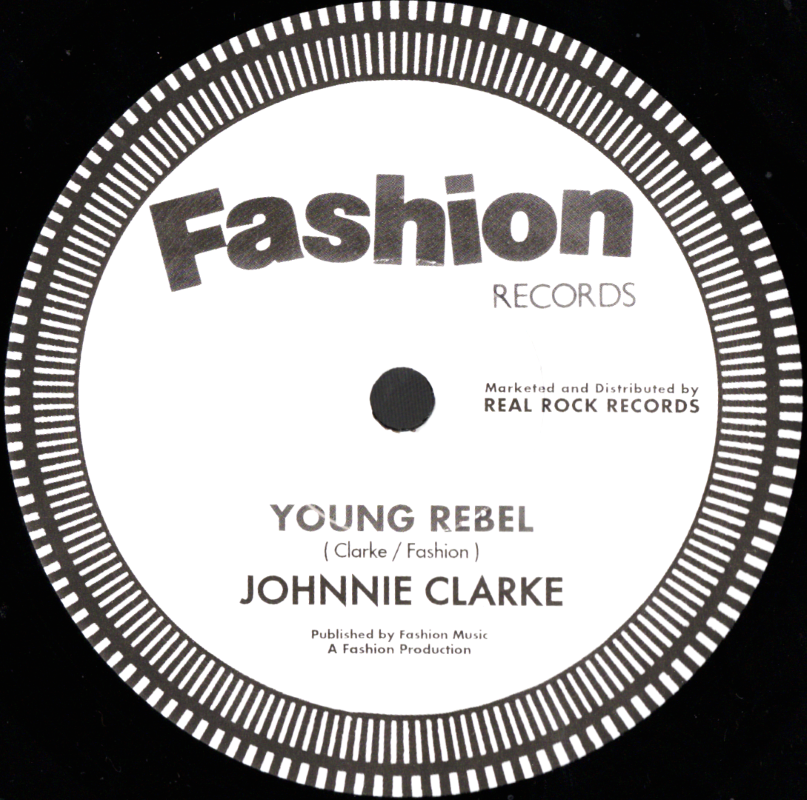 7" Young Rebel/Rebel's Dub- JOHNNY CLARKE/DUB ORGANISER