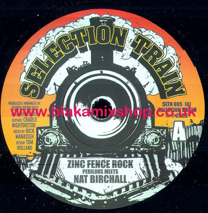 7" Zinc Fence Rock/Dub Shack PERILOUS meets NAT BIRCHALL/MANAS