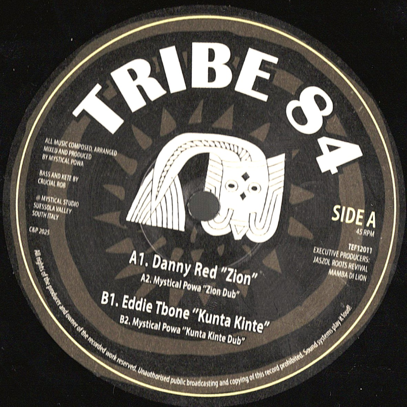 12" Zion/Kunta Kinte- DANNY RED/EDDIE TBONE