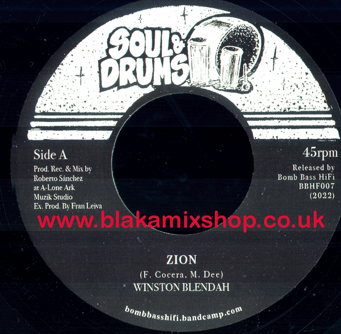 7" Zion/Ambassah Dub WINSTON BLENDAH