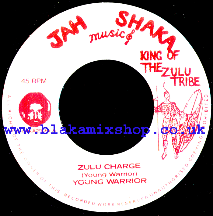 7" Zulu Charge/Dub YOUNG WARRIOR